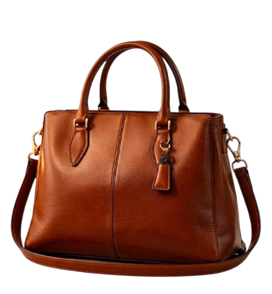 Brown Leather Tote 2