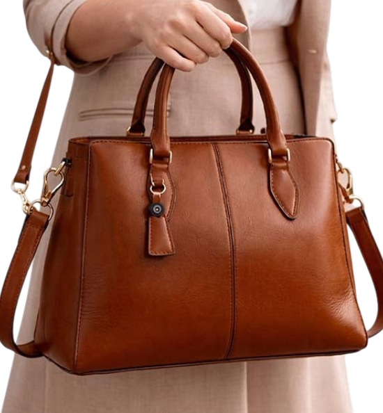 Brown Leather Tote 3