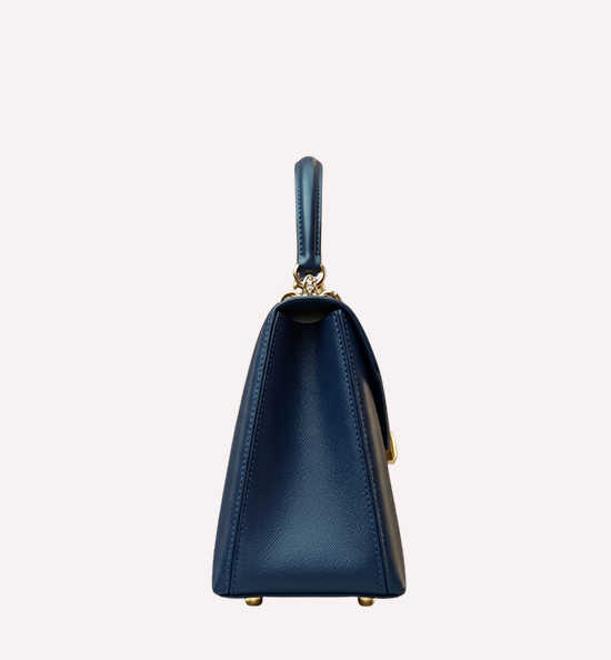 Navy Envelope Tote 4