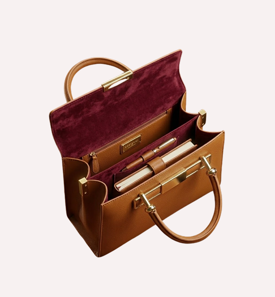 Tan Leather Satchel 3